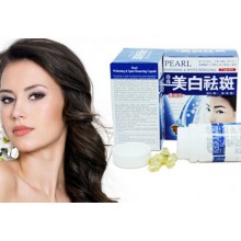 thực phẩm PEARL Whitening & Spots Removing trị nám làm trắng sáng da MS:gc 00000 223